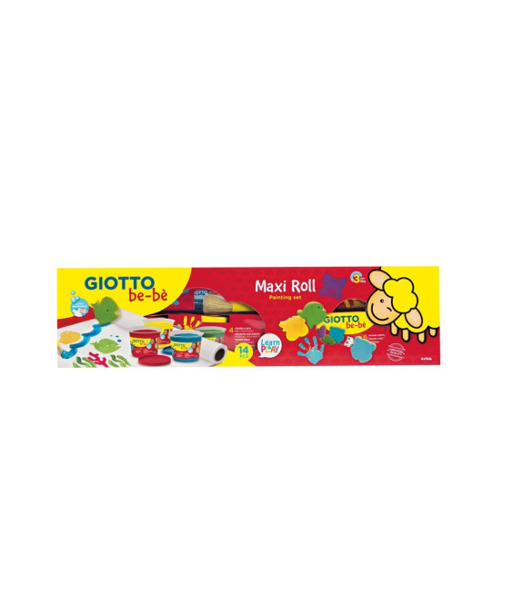 Set Giotto Bebé Pintura a Dedos Maxi Rolo 471800