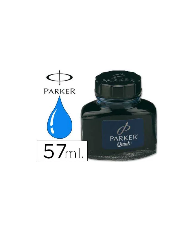 Frasco Tinta Permanente Parker Quink Azul 57ml