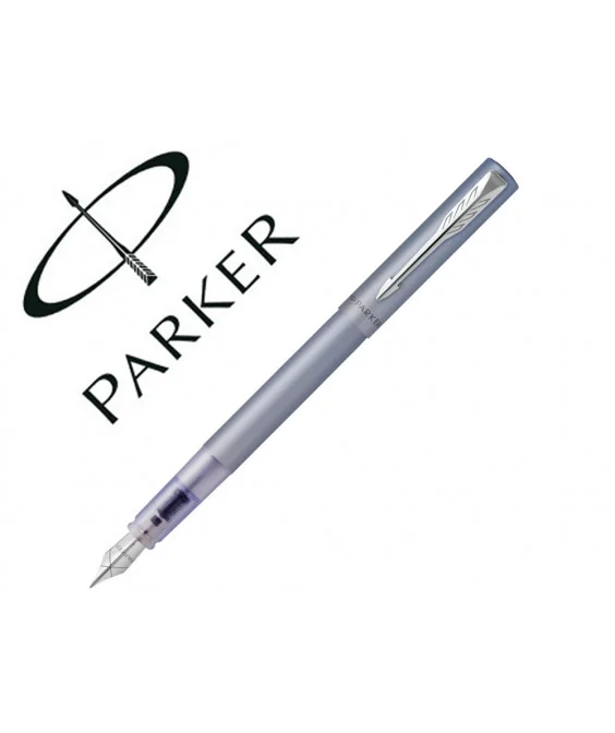 Caneta Parker Vector XL Prateado Aparo F 2159750