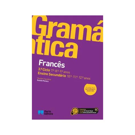 Gramática de Francês - 3.º ciclo e Ensino Secundário