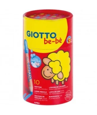 Copo 10 Super Lápis de Cor Giotto Bebé 479400