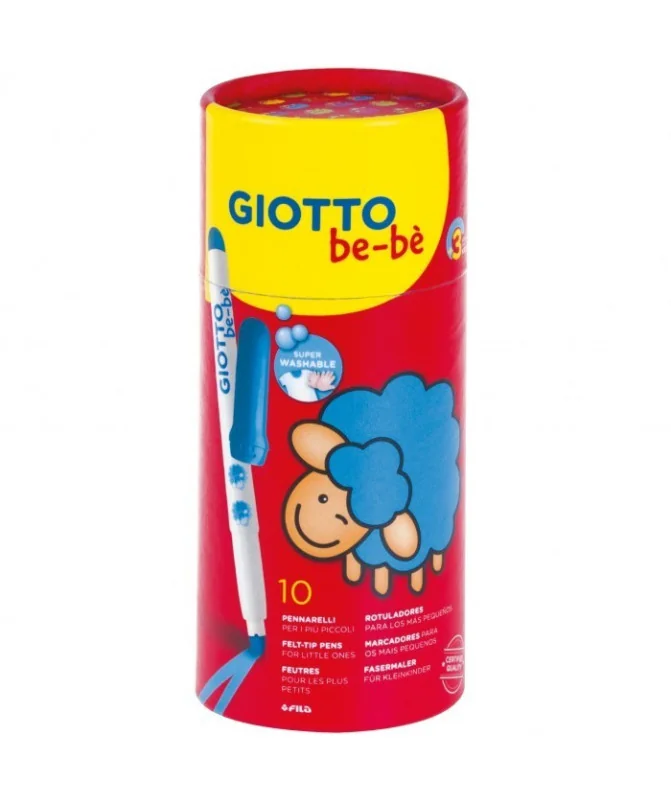 Copo 10 Super Marcadores Feltro Giotto Bebé 469500