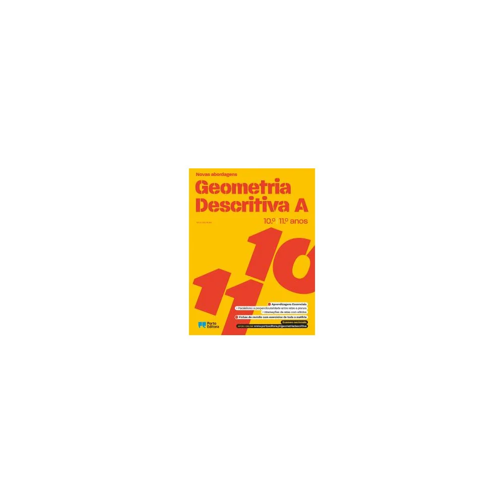Novas abordagens - Geometria Descritiva A - 10.º | 11.º anos