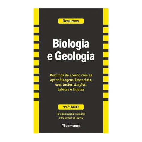 Resumos - Biologia e Geologia - 11.º Ano Resumos - Biologia e Geologia - 11.º Ano