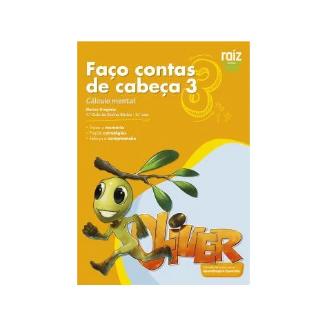 Faço contas de cabeça 3 - 3.º ano Faço contas de cabeça 3 - 3.º ano