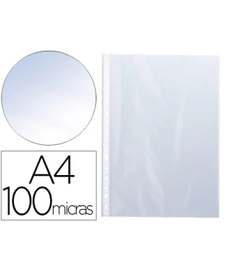 Bolsa100 Micas A4 Q-Connect 100 Microns Cristal