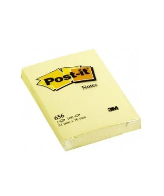 Bloco Notas Adesivas Post-It 3M Amarelo 76x51mm