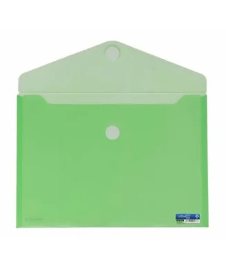 Envelope em Plástico A4 c/ Velcro 90136 Verde