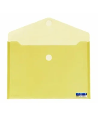 Envelope em Plástico A4 c/ Velcro 90153 Amarelo