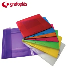 Capa Plástica c/ Elásticos A4 Grafoplas XS 98480299