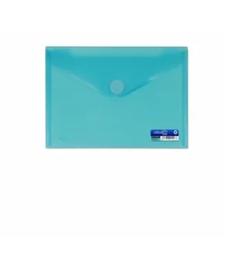 Envelope em Plástico A5 c/ Velcro 90426 Azul