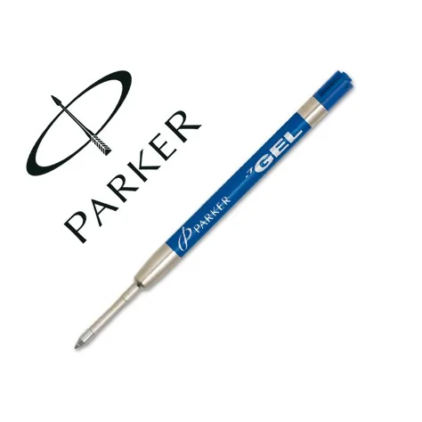 Recarga Esferográfica Ballpen Parker Gel Médio Azul