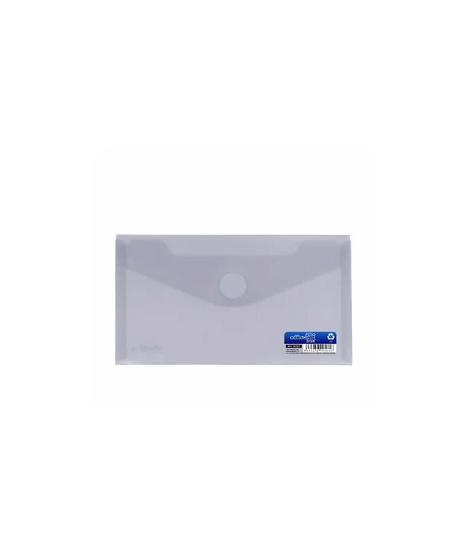 Envelope em Plástico DL c/ Velcro 90561 Branco