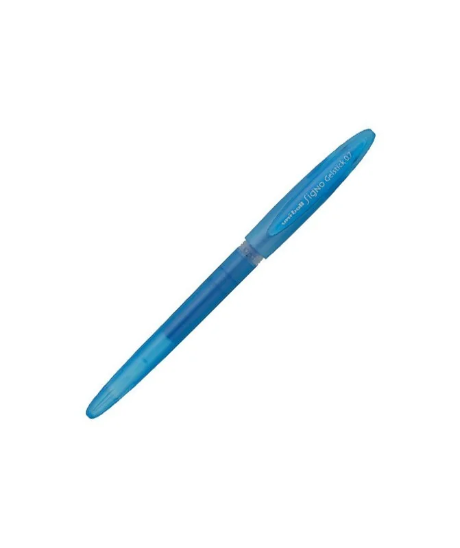 Esferográfica Gel Uniball Gelstick UM-170 Azul Claro