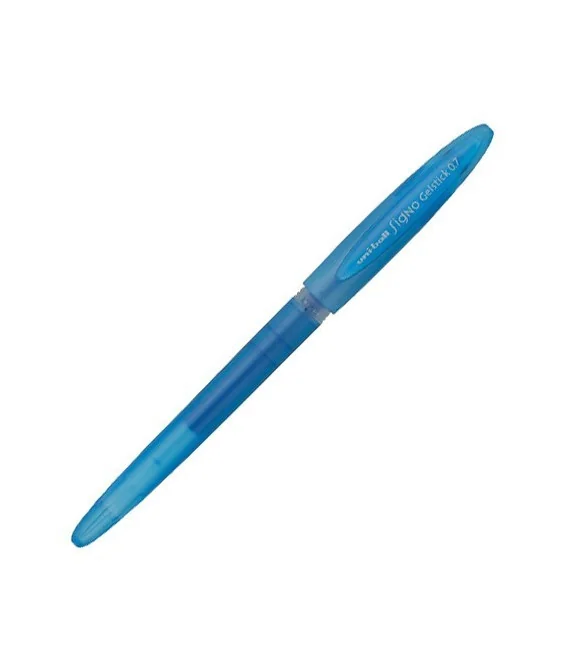 Esferográfica Gel Uniball Gelstick UM-170 Azul Claro Esferográfica Gel Uniball Gelstick UM-170 Azul Claro