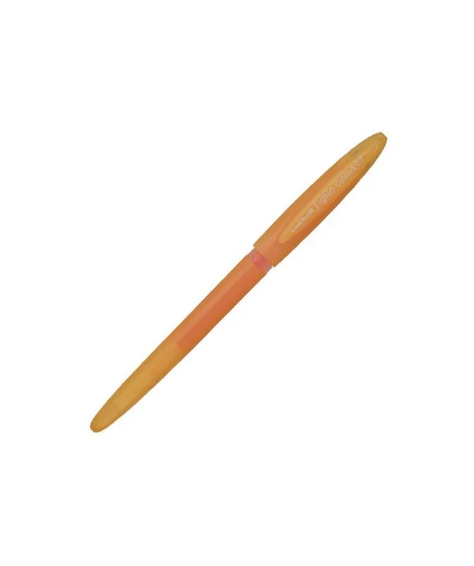 Esferográfica Gel Uniball Gelstick UM-170 Laranja