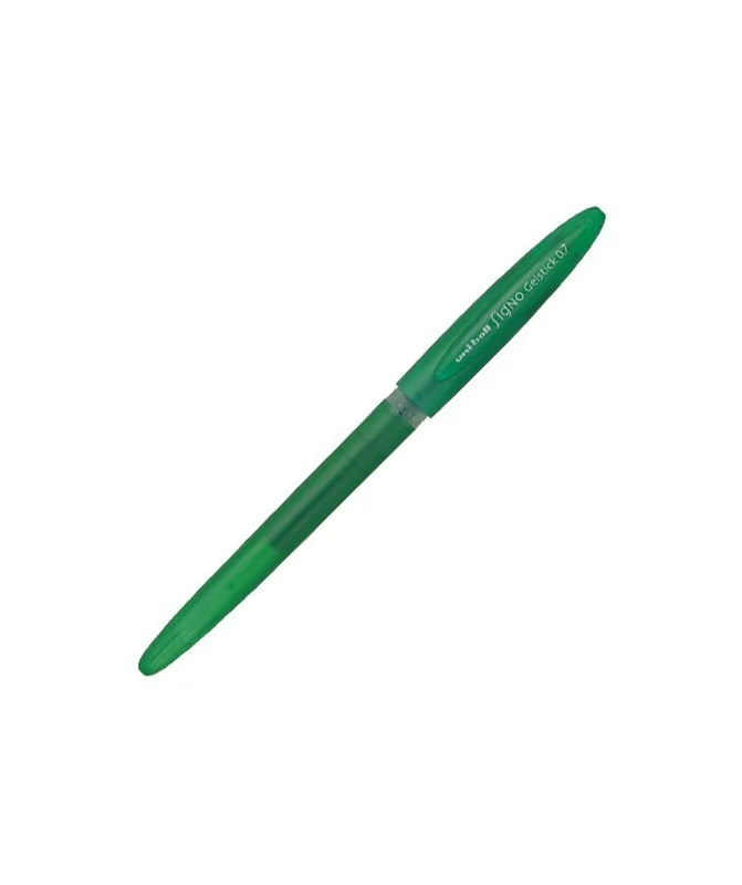 Esferográfica Gel Uniball Gelstick UM-170 Verde