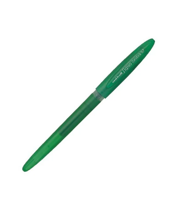 Esferográfica Gel Uniball Gelstick UM-170 Verde