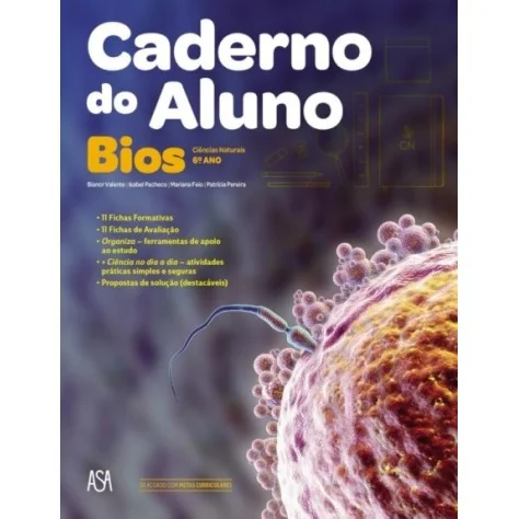 9789892337968 - Bios 6º Ano Ciências Naturais - Caderno de Atividades