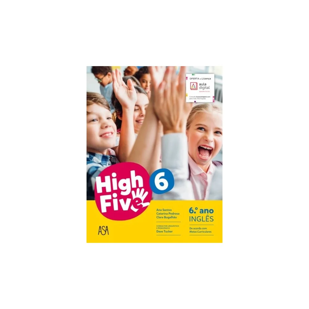 9789892341927 - High Five 6º Ano Inglês - Manual do Aluno