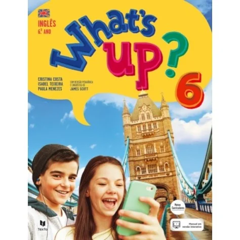 9789724755335 - What's up? 6.º ano Inglês - Manual do Aluno