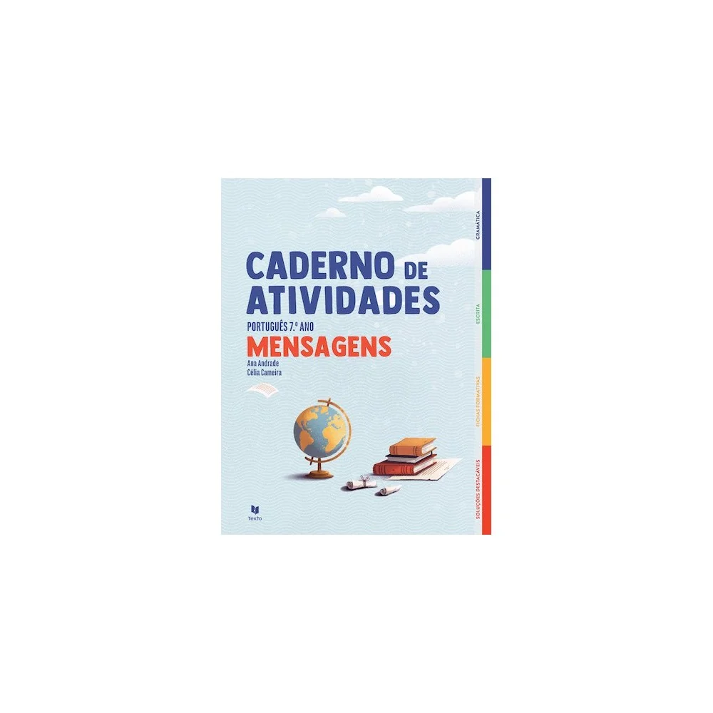 9789724755953 - Mensagens 7º Ano Português - Caderno de Atividades