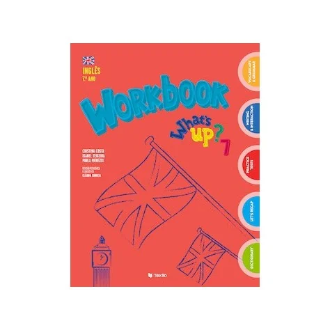 9789724755991 - What's up? 7º Ano Inglês Workbook - Caderno de Atividades