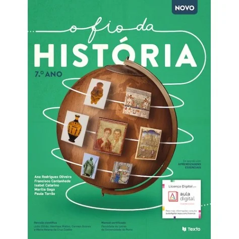 9789724756110 - Fio da História 7 História 7º Ano - Caderno de Atividades