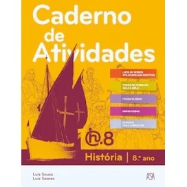 9789892352916 - H.8 - História 8.º ano - Caderno de Atividades