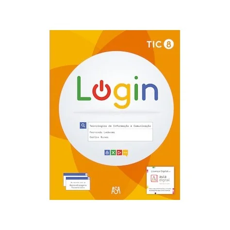 9789892352930 - Login 8 - TIC 8º ano - Manual do Aluno