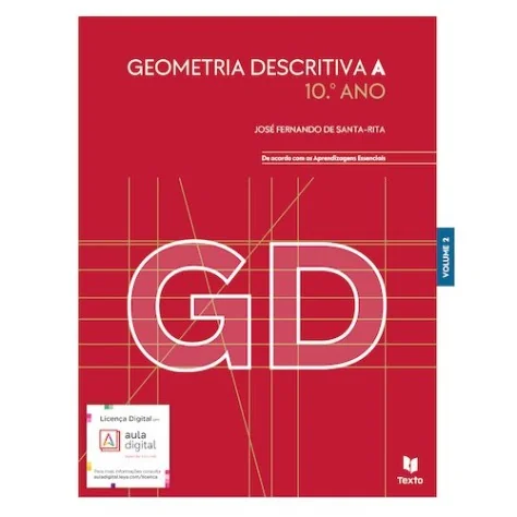 9789724756127 - GD 10 - Geometria Descritiva A 10º Ano - Manual do Aluno