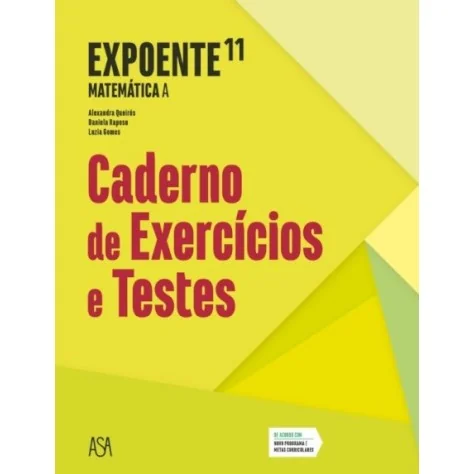 9789892332758 - Expoente - Matemática A 11.º Ano - Caderno de Atividades