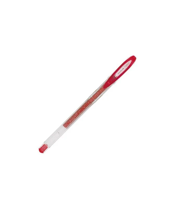 Esferográfica Gel Uni-ball UM-120 Sparkling Vermelho