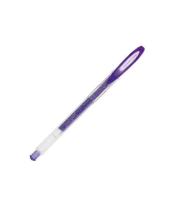 Esferográfica Gel Uni-ball UM-120 Sparkling Violeta