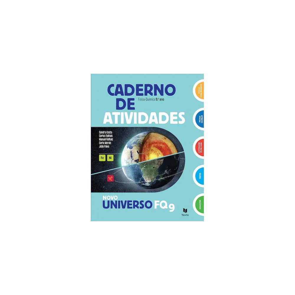 9789724757551 - Universo FQ 9 - Físico-Química - Caderno de Atividades