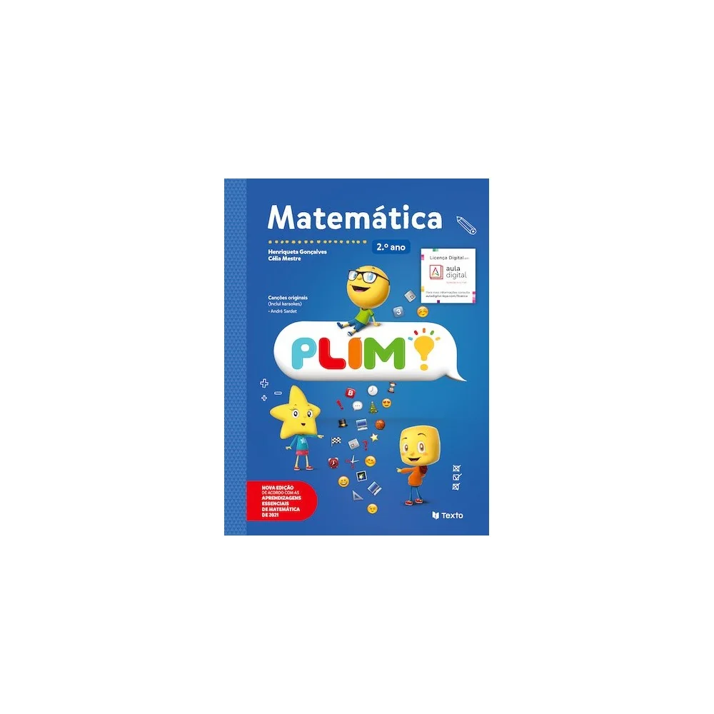 9789724758497 - PLIM! Matemática 2.º Ano - Manual do Aluno