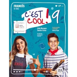 9789892356587 - C'est cool! 9 - Francês - Manual do Aluno