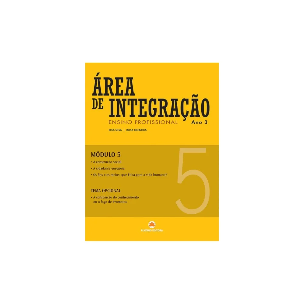 9789727709489 - Área de Integração - Módulo 5 - Ano 3