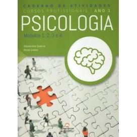 9789897604027 - Psicologia Ano 1 Módulos 1 a 4 - Caderno Atividades