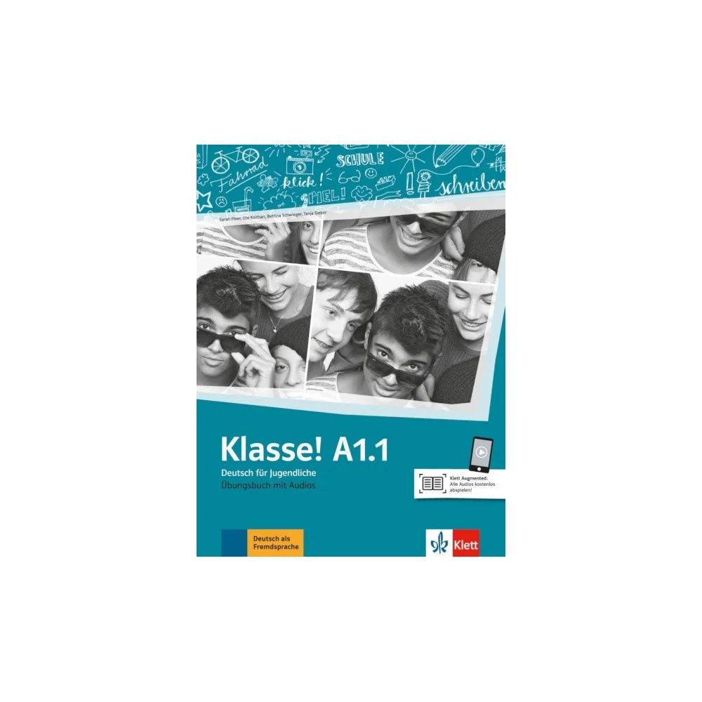 9783126071239 - Klasse! A1.1 Übungsbuch - Alemão 7º Ano - Caderno de Atividades