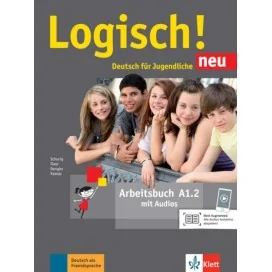 9783126052061 - Logisch! Neu A1.2 Arbeitsbuch - Alemão 8.º Ano - Caderno de Atividades