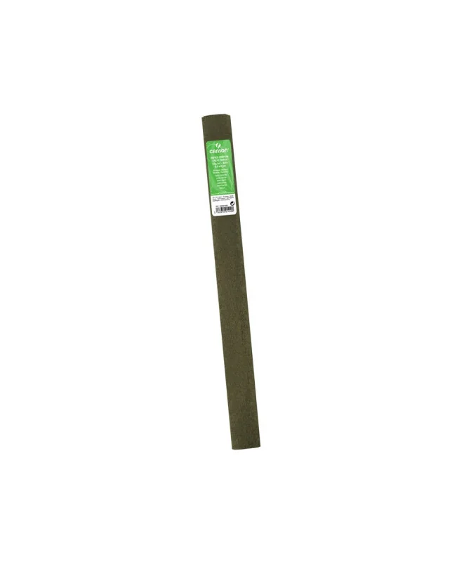 Blister c/ 1 Folha Papel Crepe Canson 0.5x2.5M 1490 Verde Escuro