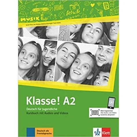 9783126071314 - Klasse! A2 Kursbuch - Alemão 11.º Ano - Manual do Aluno