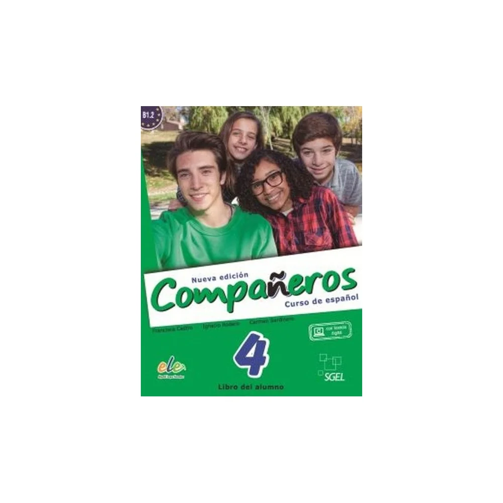 9788497789134 - Compañeros - 4 / L. Alumno Nueva edición - Espanhol - Manual do Aluno