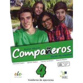 9788497789141 - Compañeros - 4 / C.Ejercicios Nueva edición - Espanhol - Caderno de Atividades