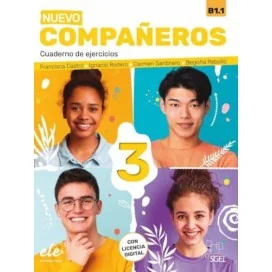 9788417730529 - Nuevo Compañeros 3 Ejercicios Espanhol - Caderno de Atividades