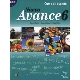 9788497786539 - Nuevo Avance 6 / L.Alumno + Cd - Espanhol - Manual do Aluno