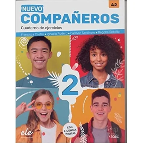 9788417730499 - Nuevo Compañeros 2 Ejercicios - Espanhol - Caderno de Atividades