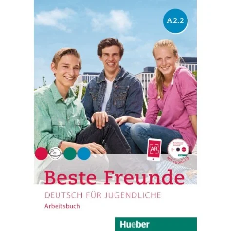 9783196010527 - Beste Freunde A2.2 Arbeitsbuch - Alemão 10.º Ano - Caderno de Atividades