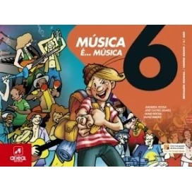 9789897672163 - Música é... Música 6 - 6.º Ano - Manual do Aluno